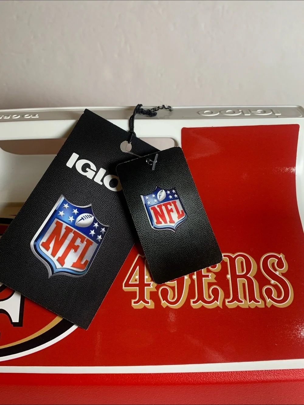 NFL San Francisco 49ERS Cooler 7 Quarts Playmate NWT